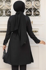 Black Modest Tops 658S - 3