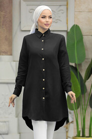  Black Modest Tunic 11491S - 1