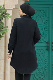  Black Modest Tunic 11491S - 2