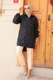  Black Muslim Coat 5957S - 2