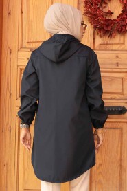  Black Muslim Coat 5957S - 3