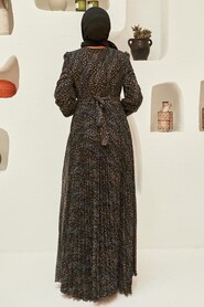  Black Muslim Dress 33234S - 2