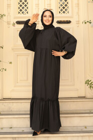  Black Muslim Dress 57341S - 2