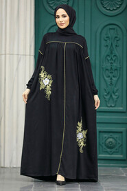 Black Muslim Dress 8999S - 1