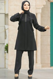  Black Muslim Dual Suit 34022S - 1
