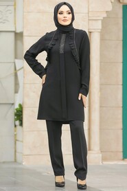  Black Muslim Dual Suit 34022S - 2