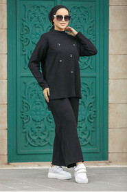  Black Muslim Dual Suit 71041S - Thumbnail
