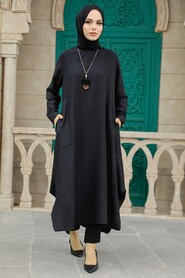  Black Muslim Tunic 2450S - 2