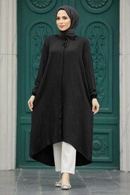  Black Muslim Tunic 4441S - NEVA STYLE