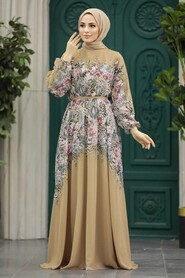  Mink Hijab Dress 39822V - 2