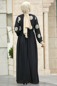  Black Plus Size Dress 11364S - 4