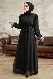  Black Plus Size Dress 2971S - 2