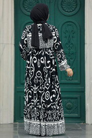  Black Plus Size Dress 6192S - 3