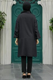  Black Plus Size Tunic 24511S - 3