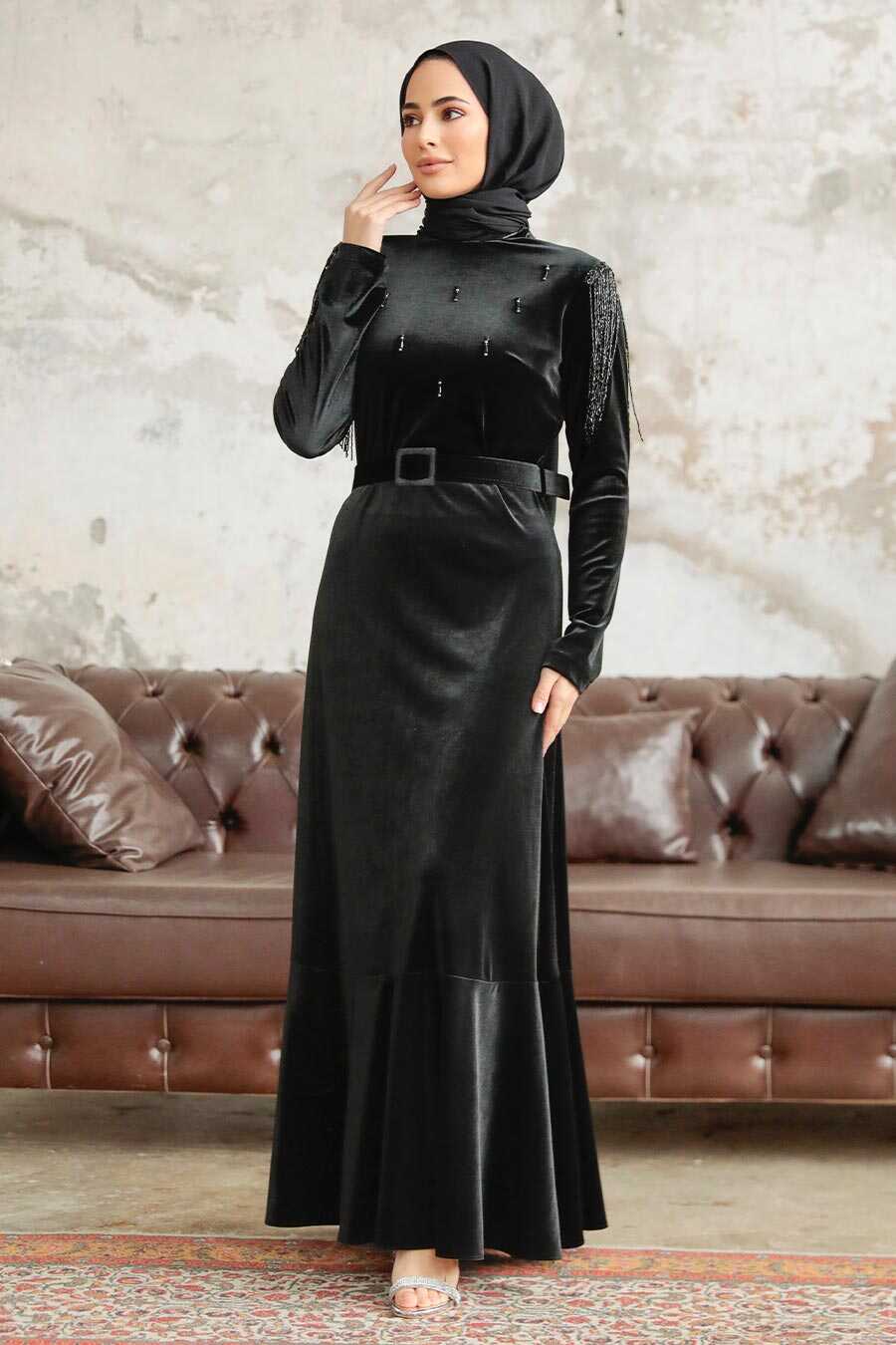 black velvet clothing