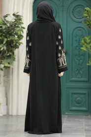  Black Women Abaya 90201S - 3