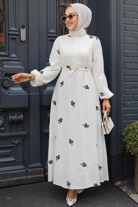 Black Women Dress 13321S - NEVA STYLE