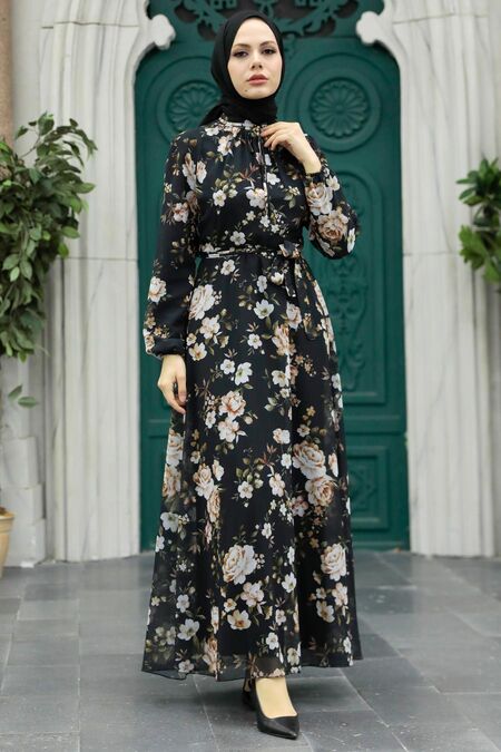  Black Women Dress 279080S - NEVA STYLE