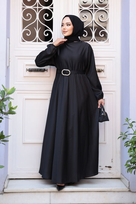  Black Women Dress 5727S - NEVA STYLE