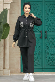  Black Women Dual Suit 7112S - 1