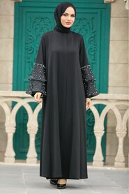  Black Women Turkish Abaya 376900S - 2