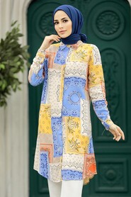  Blue High Quality Tunic 11623M - 2