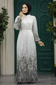  Black Long Dress for Muslim Ladies 38402S - 2