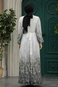  Black Long Dress for Muslim Ladies 38402S - 3