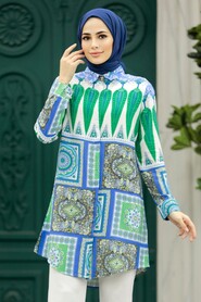  Blue Modest Tunic 11618M - 2
