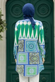  Blue Modest Tunic 11618M - 3