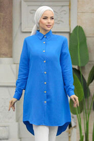  Blue Modest Tunic 11491M - 1