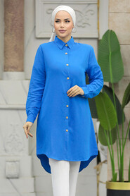  Blue Modest Tunic 11491M - 3