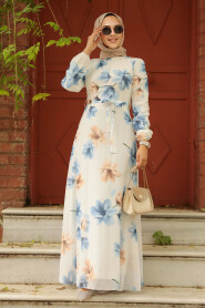  Blue Women Dress 279314M - 3