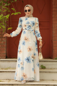  Blue Women Dress 279314M - 1