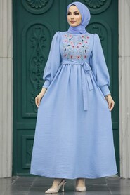  Blue Women Dress 5914M - 1