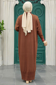  Brown High Quality Mercerized Dress 10164KH - 4