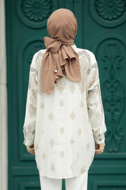  Brown High Quality Tunic 32541KH - 3