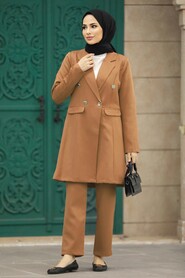  Brown Modest Dual Suit 5851KH - NEVA STYLE