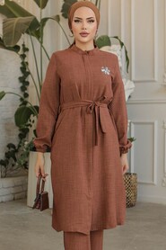  Brown Modest Tunic 646KH - 1
