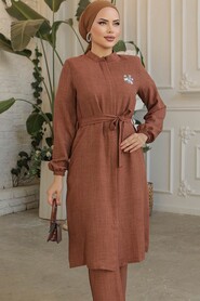  Brown Modest Tunic 646KH - 2