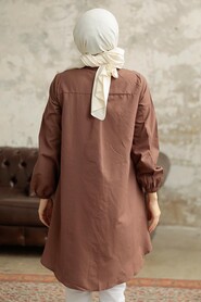 Brown Women Tunic 1141KH - 3