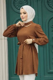  Brown Women Tunic 6210KH - 2