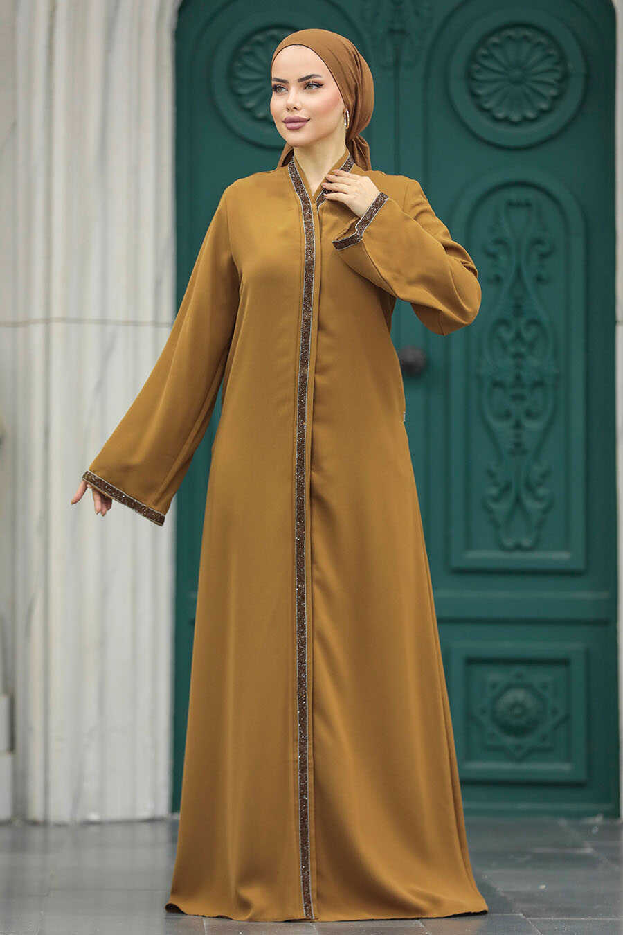 Camel abaya deals