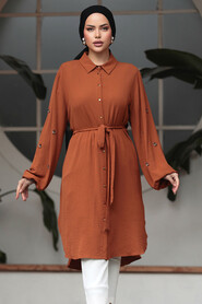  Cinnamon Plus Size Tunic 21095TRCN - 1