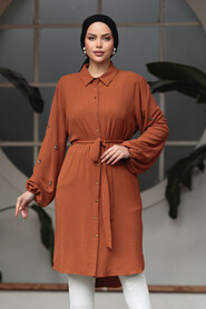  Cinnamon Plus Size Tunic 21095TRCN - 2