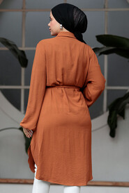  Cinnamon Plus Size Tunic 21095TRCN - 3