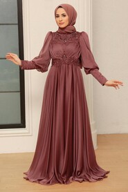  Luxury Brown Modest Prom Dress 22101KH - 2