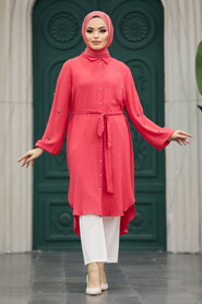  Coral Plus Size Tunic 21095MR - 1