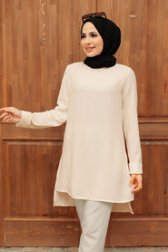  Crem Plus Size Tunic 2146KR - NEVA STYLE
