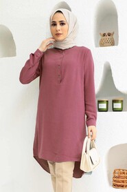  Dark Dusty Rose High Quality Tunic 1150KGK - NEVA STYLE